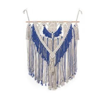 

Nordic bohemian style new pure hand-woven tapestry living room decorative pendant wall tapestry bohemian wall hanging decor