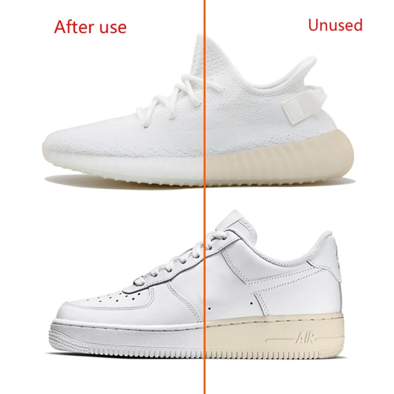 Whitening Repair Pen for Sneakers 2 Pcs Multifunctional Cleaning Pen Shoe Care Whiten Brushes Tool Sports Shoe Care X3UE