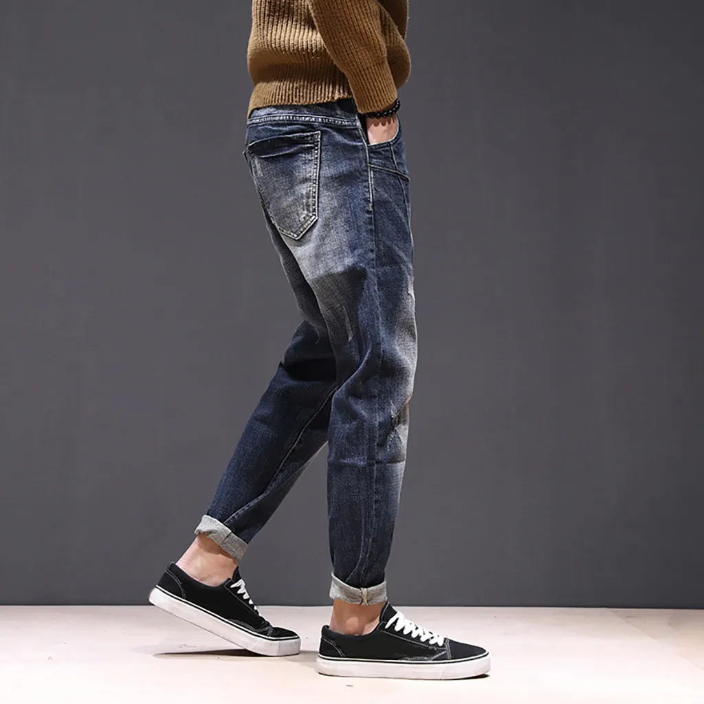 Womail Japan Style Harem Pants Men Full Length Plus Size Pants Men Loose Casual Drawstring Stretch Outdoor Pants For Mens
