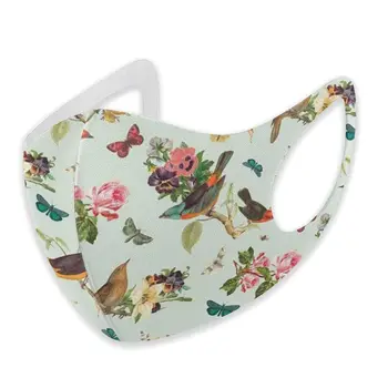 

Bird Pattern print The stylish windproof and dustproof mask can clean the dustproof external shielding cloth.