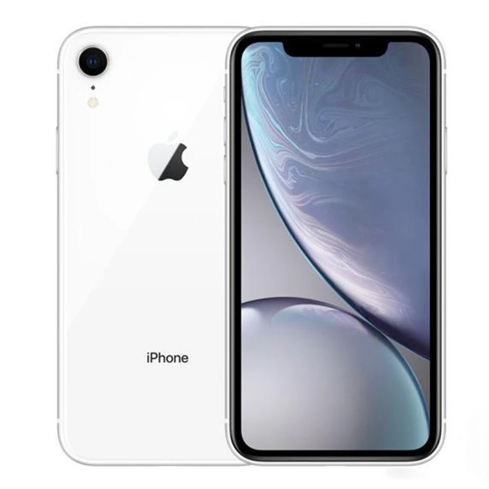 ios cell phone Apple iPhone XR Phone Original 6.1 "Retina HD Display A12 Bionic FaceID 12MP Fotocamera Posteriore IOS Smartphone Bluetooth apple cell phones