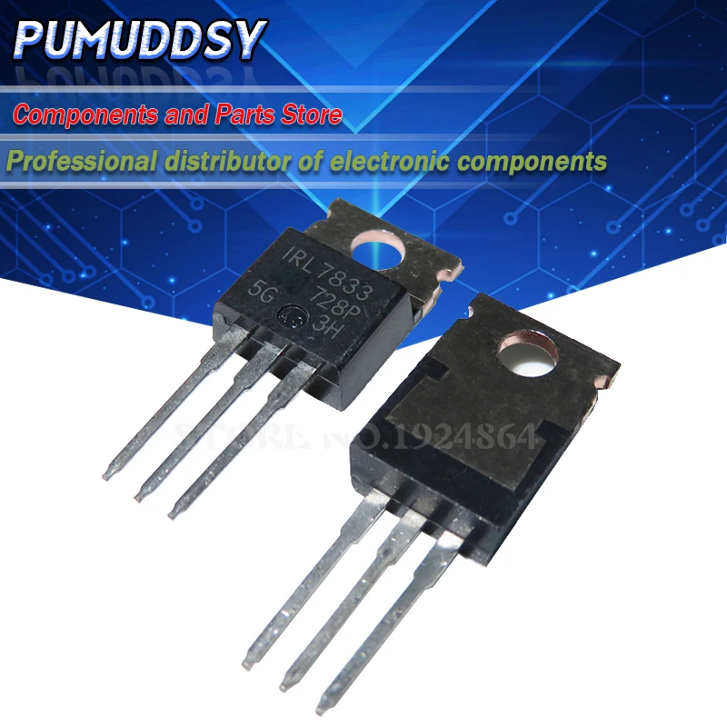 10 sztuk IRL7833 FET TO 220|Układy scalone| - AliExpress