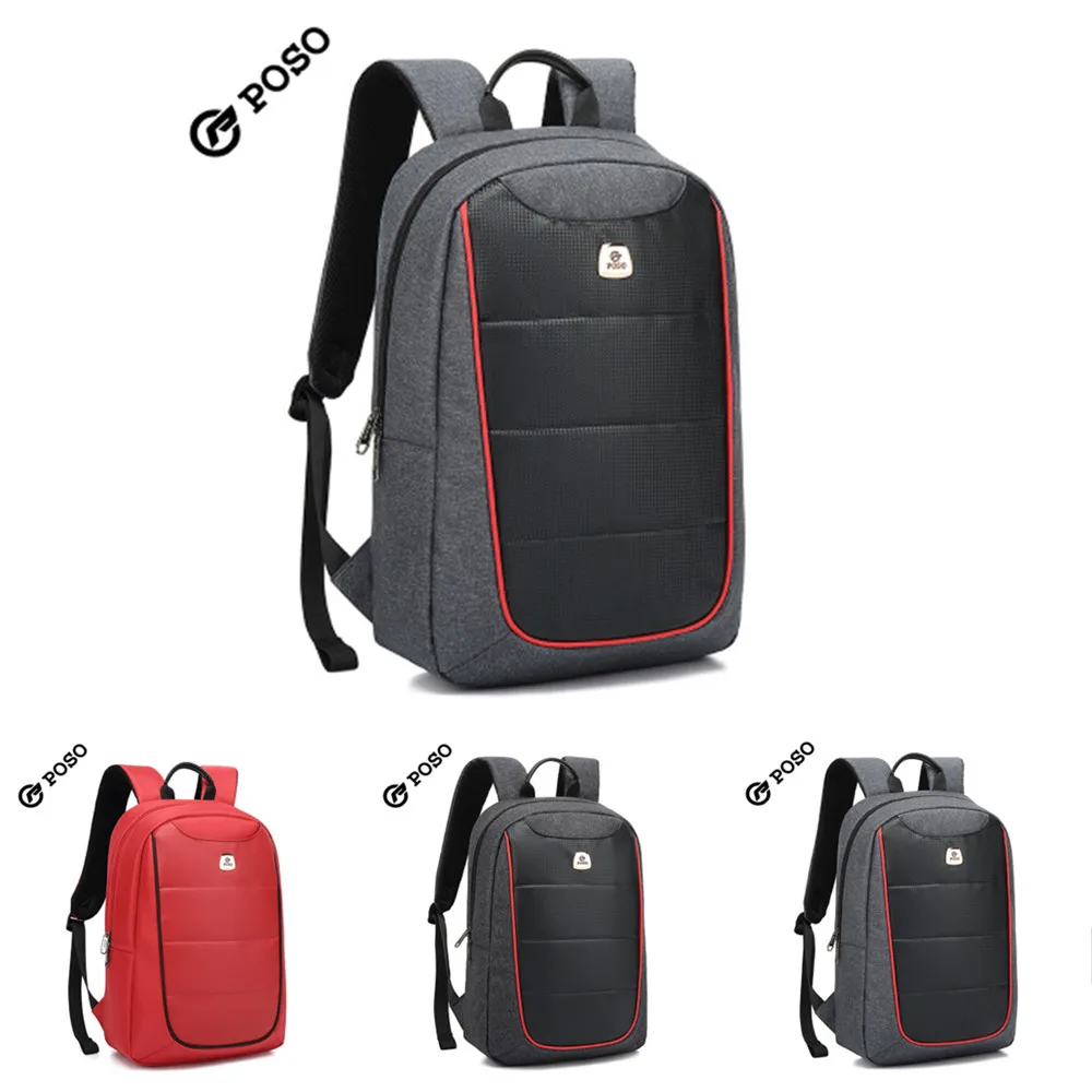 POSO Backpack15.6inch сумка для ноутбука модный трендовый рюкзак мужской деловой Рюкзак Студенческая сумка рюкзак для отдыха и путешествий