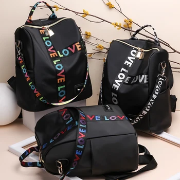 

2020 New Oxford Backpacks Women Waterproof Backpack For Teenager Girls Large Capacity Rucksack Femines School Bags Ladies