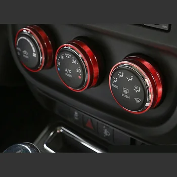

Air Conditioning control Switch knob CD Knob For jeep Wrangler 2011-2017/Compass 2010-2016/Patriot 2011-2016 car styling