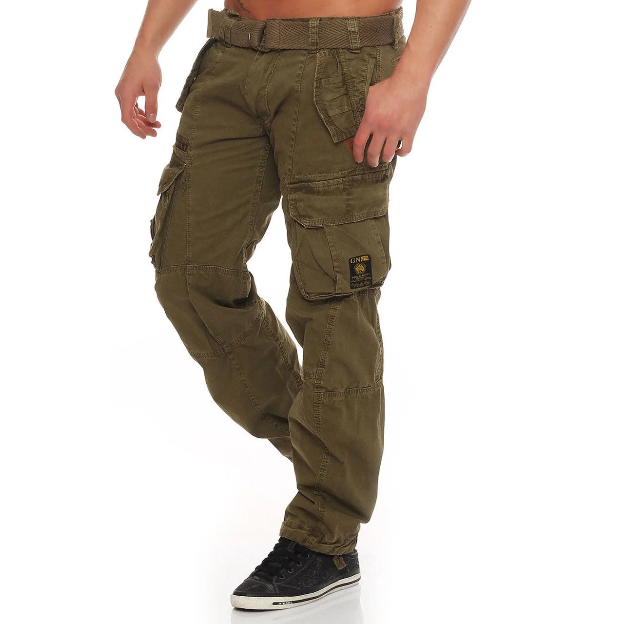Billig Zogaa Stadt Tactical Cargo Hosen Männer Kampf SWAT Army Military Hosen Baumwolle Viele Taschen Stretch Flexible Mann Casual Hosen XXL