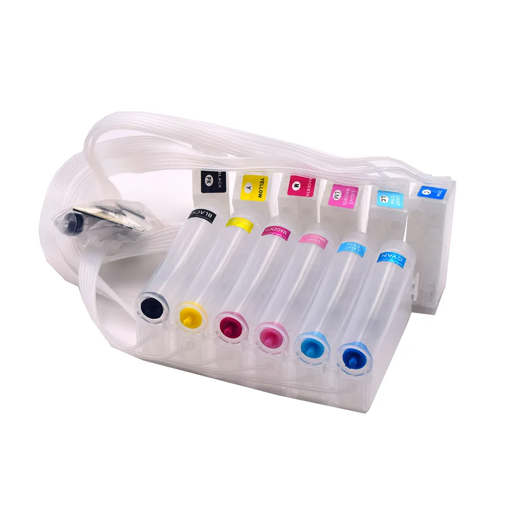 Boma,ltd PP-100 PP-50 Ciss for EPSON PJIC1-PJIC6 PP100 PP50 PP 100 50 Continuous Ink Supply System 6 Color