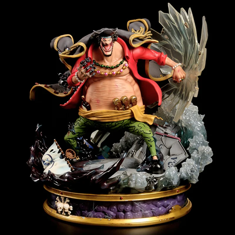 One Piece Marshall.d.teach Scene Statue Blackbeard Battle Stance