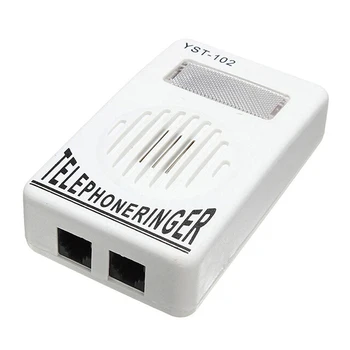 

1 PC 95dB Extra-Loud Telephone Ringer Phone Ring Amplifier Ringing Help Strobe Light Bell Sound Landline Ringer Sound Ringtones