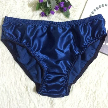 

Men's Sexy Breathable Mid Rise Briefs Seamless Underwear Breathable Underpants Men's Silk Underwear Comfortable Elastic Underwea