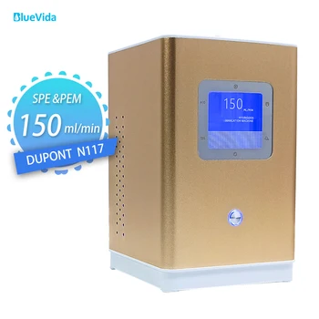 150ml 대형 흐름 DuPont SPE PEM 수소 흡입기 기계 99.99% 순수 H2 흡입 및 물 생성기 만들기 저소음 쉬운 사용