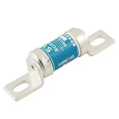 

660V 160A Blue Ceramic Insulator Overload Short-circuit Protection Fuse Link