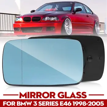 

Replacement Left Right Blue Heated Wing Mirror Glass For BMW 3 Series E46 1998-2005 51168250438