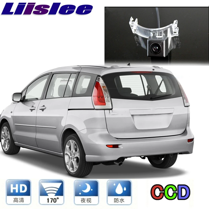 Car Camera For Mazda 5 Mazda5 Premacy MK3 2010~2015 High Quality Rear View Back Up Camera For PAL : NTSC Use | CCD with RCA6