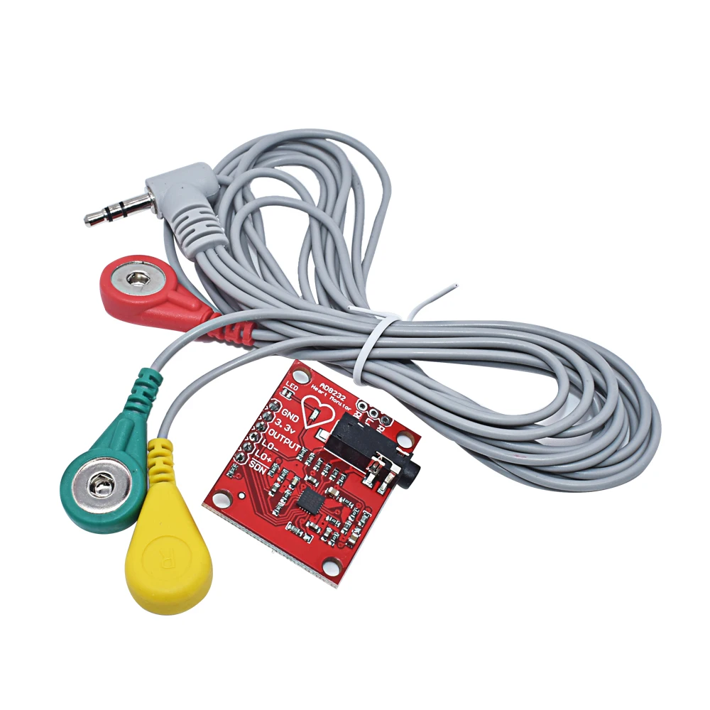 Módulo Wavgat-ecg Ad8232 Para Arduino Uno R3