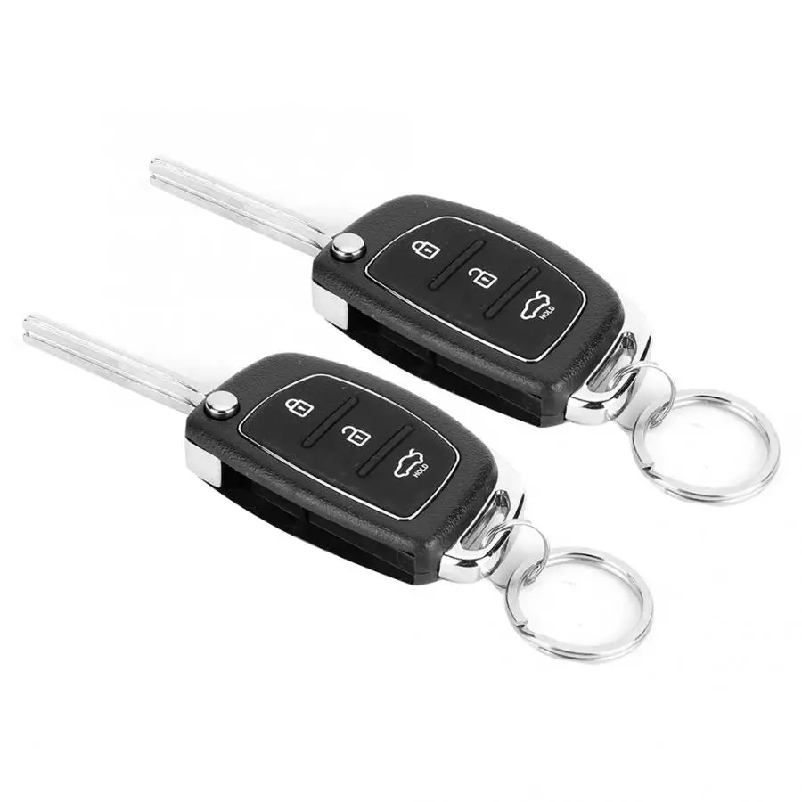 car alarm Car Security System 3 Buttons Keyless Central Lock Keyless Entry System Kit alarme voiture