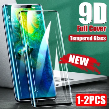 Перейти на Алиэкспресс и купить 9D Защита экрана для huawei хуавей mate 20 P30 Pro изогнутое закаленное защитное стекло для huawei P20 mate 10 30 Lite Nova 3 3i P Smart 2019 стекло телефон стакан защитная ...