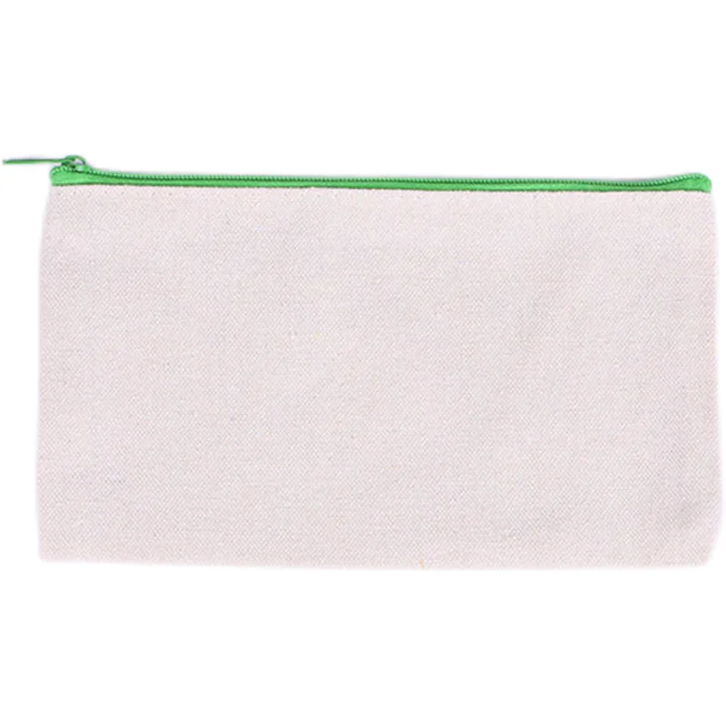 Wholesale Canvas Zipper Pencil Pouch  With Cotton Pouches For Makeup,  Mobile Phone, Coins And Cosmetics From Zhenone, $1.38