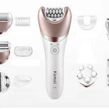 5 в 1 перезаряжаемая электрическая Женская бритва Эпилятор уход за кожей ног массаж