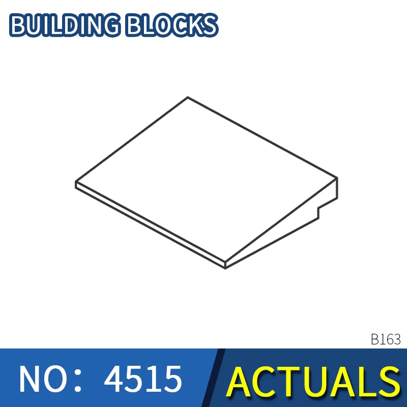 

KAZI Bricks diamonds buildmoc bulk 4515 blocks piece technic assemble enlighten Building educational classic toys for children