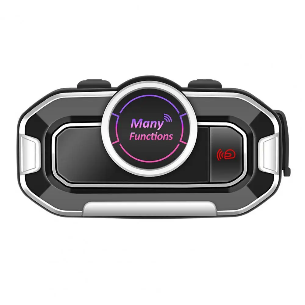 

Гарнитура для шлема V9, надежное соединение, водонепроницаемое Bluetooth-совместимое переговорное устройство из АБС, гарнитура громкой связи для мотоциклов, аксессуары