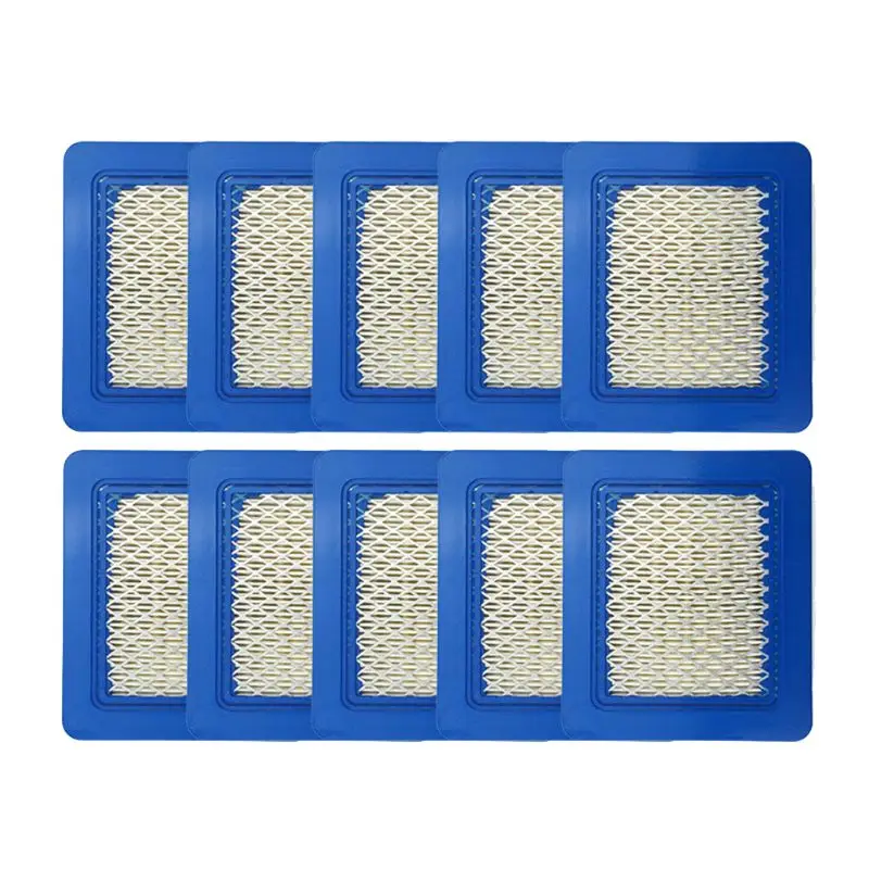 

10 Pack 491588S Air Filter Replace for Briggs Stratton 491588 4915885 Flat OEM