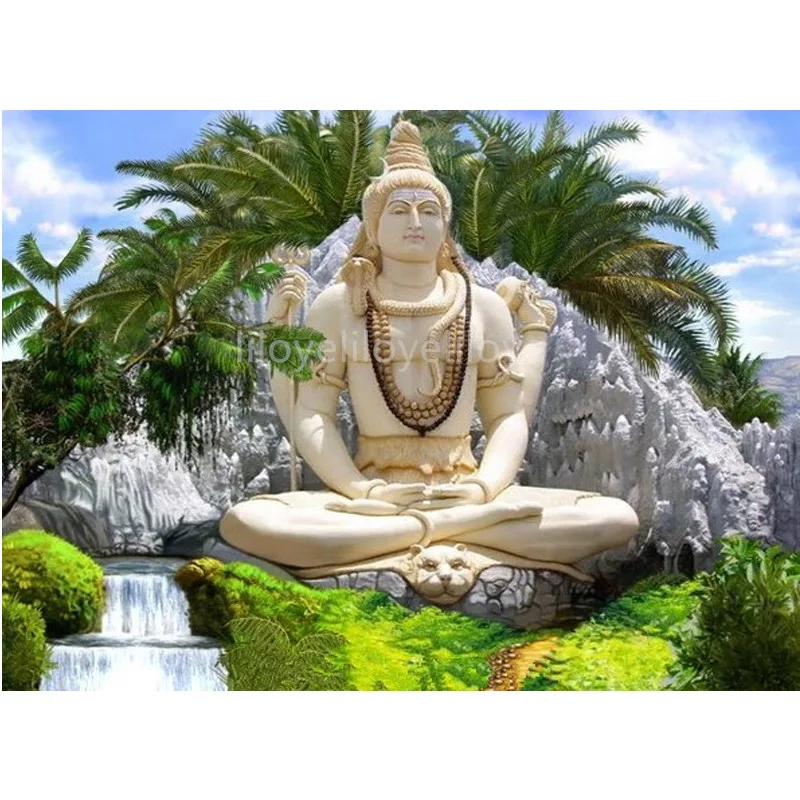 Алмазная вышивка на открытом воздухе Будда Картина Вышивка крестом мозаичная