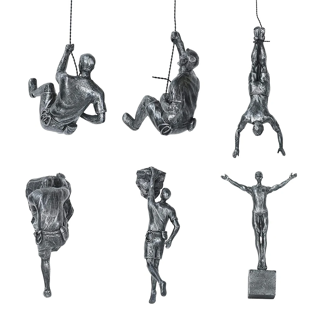 Nordic-Industrial-Retro-Man-Climbing-Rock-Sculpture-Background-Wall