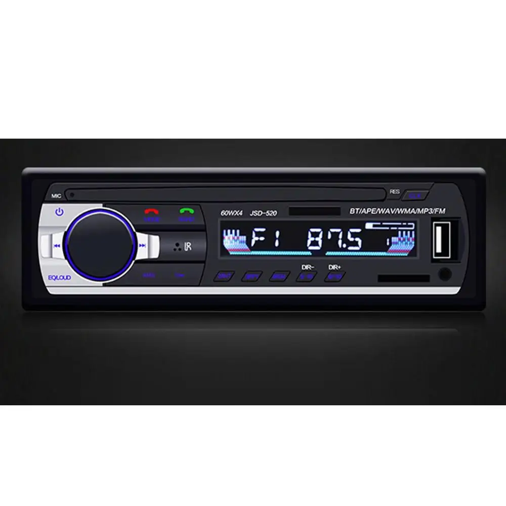 Автомобильный Mp3 беспроводной Автомобильный Mp3 плеер с функцией громкой связи и u-дисковой картой, радио, беспроводные вечерние звонки с реверсивным управлением