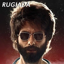 RUGIADA бренд Дервин черные солнцезащитные очки Мужские квадратные металлические панк kabir Солнцезащитные очки женские очки Oculos RA2049