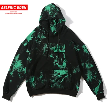 

Aelfric Eden Color Clock Casual Hooded Sweatshirts Mens 2019 Harajuku Streetwear Pullover Fashion Male Oversized Hoodies Outwear