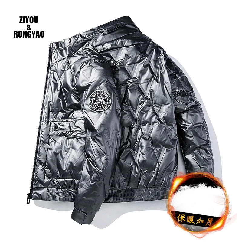 

Mens Jacket Parka Men Women Classic Casual FashionJacket Coats Outdoor Keep Warm Feather Winter Jacket Coat OutwearM-4XL