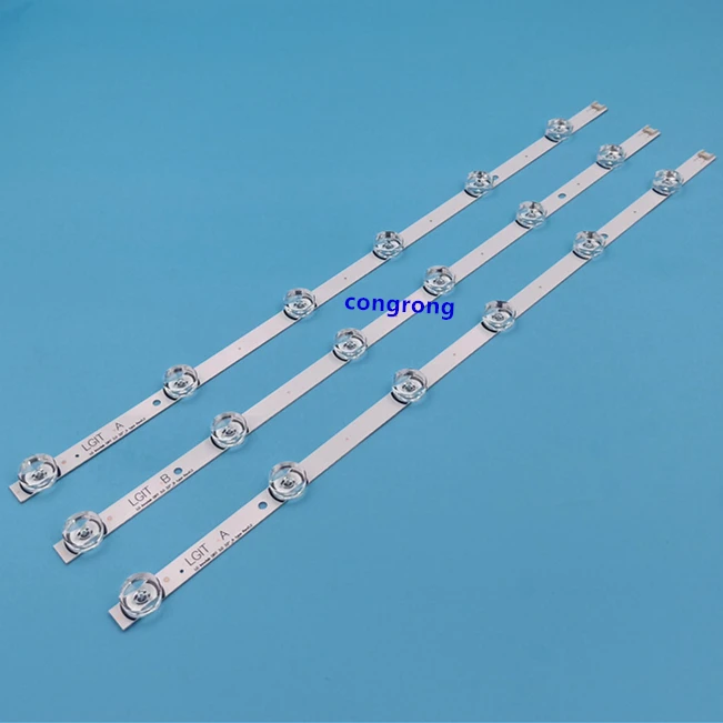 3 X Striscia Di Retroilluminazione A Led Per Lg 32 "Tv Innotek Drt 3.0 32 Lg It Drt3.0 Wooree A/B Uot 32Mb27Vq 32Lb5610 32Lb552B 32Lf5610 Lg 32Lf560