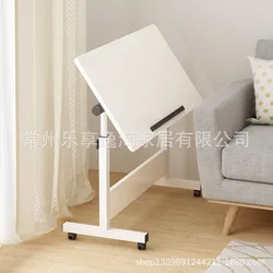 Support de bureau pliable blanc réglable en hauteur pour ordinateur de chambre à coucher, mobilier de bureau inclinable OF50CC 