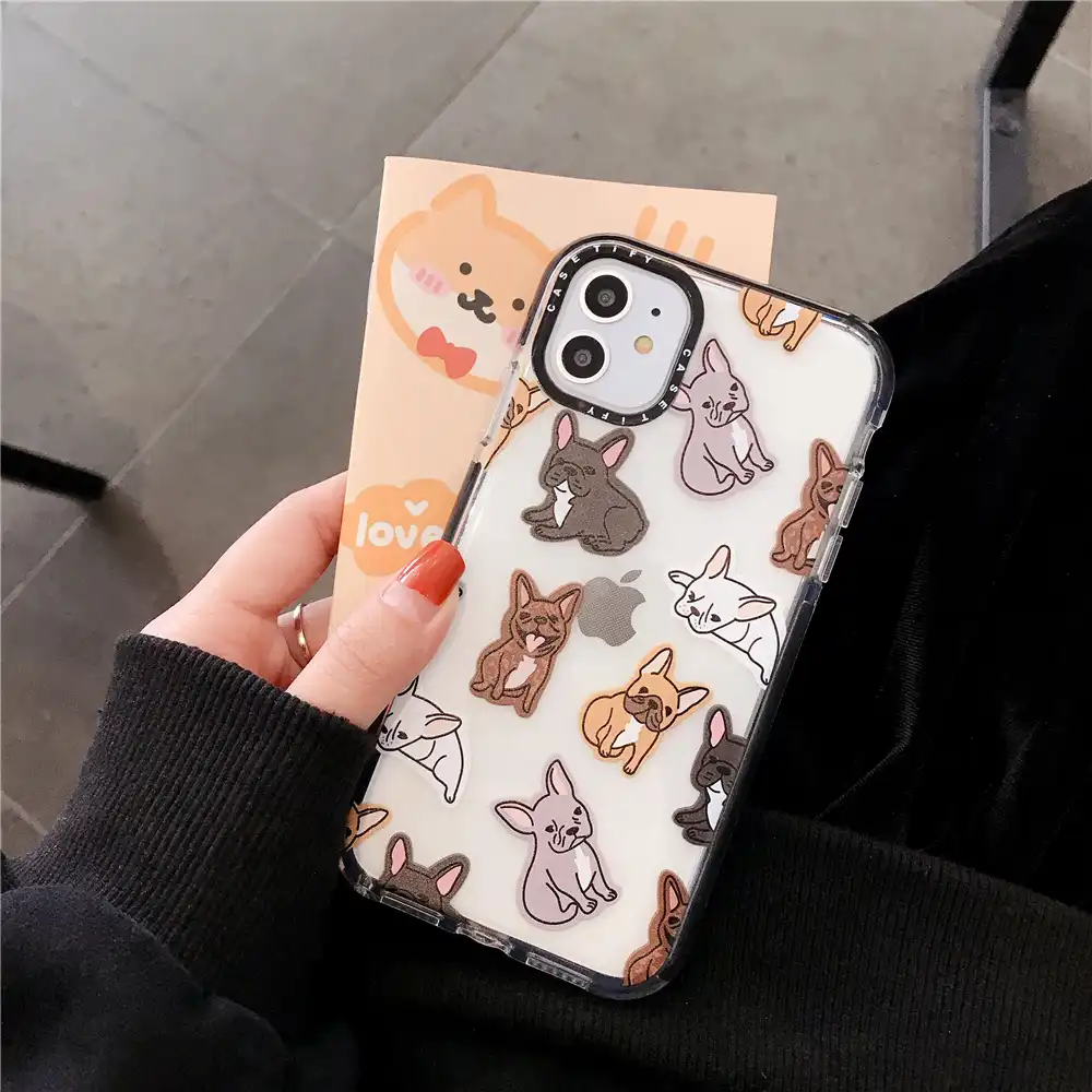 日本漫画ピーナッツアニメチャーリー電話ケースのための Iphone 11 プロ Xs 最大 Xr 6 6s 7 8 プラスかわいい子犬 Bff キャンディソフトカバー 電話用緩衝材 Aliexpress
