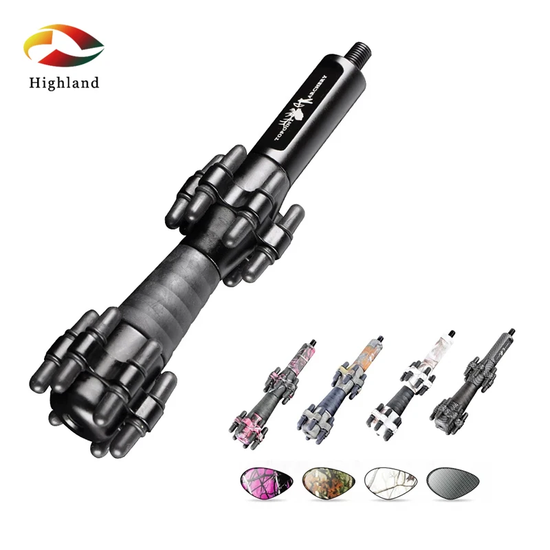 

Composite Bow Stabilizer Tp621, 6.5 Inch Equalizer Shock Absorber Bar Vibration Damping Bow Handle Shock Absorber