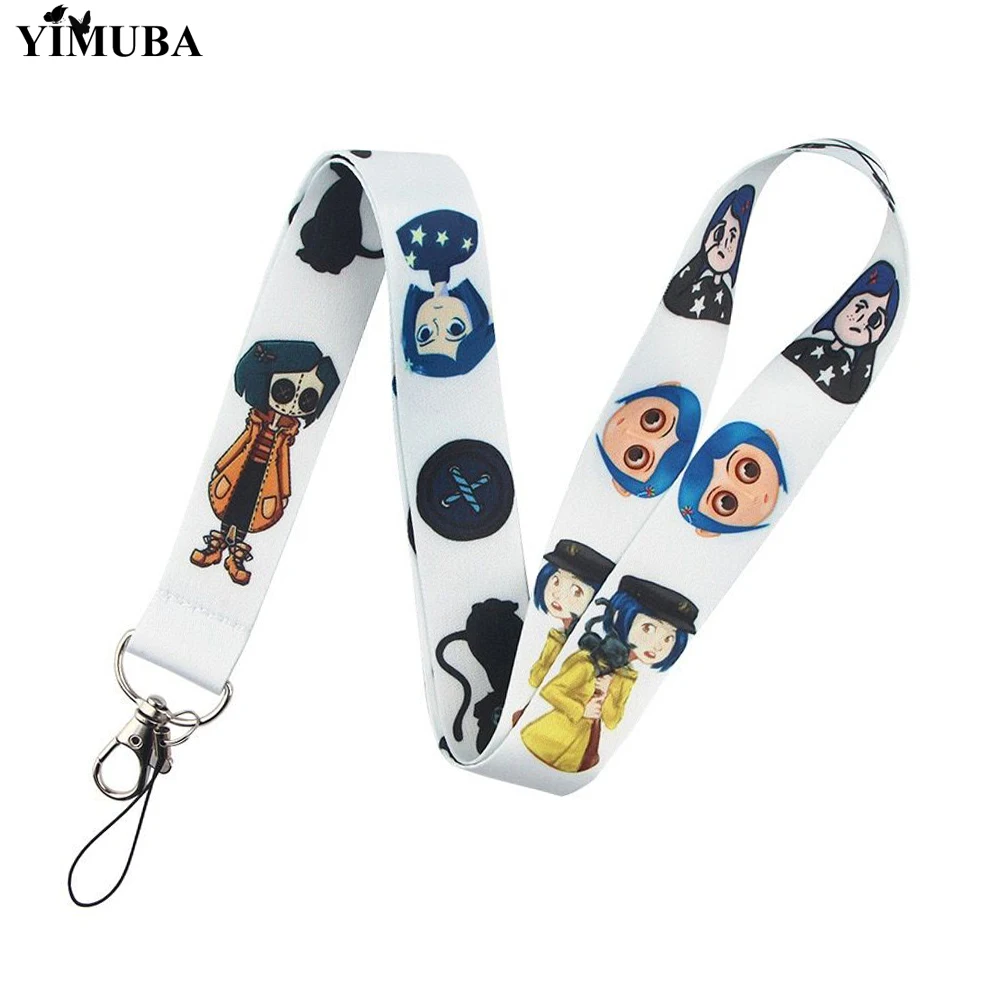 Шнурки YIMUBA в готическом стиле с героями мультфильмов Брелоки для ключей веревка