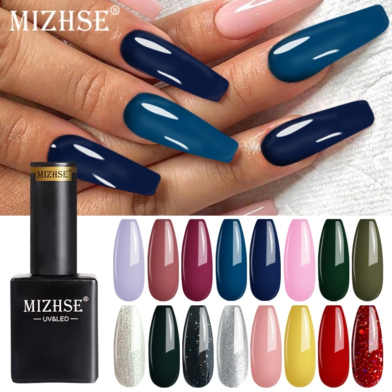 MZIHSE 2 шт./компл. УФ набор гель-лаков для ногтей! полупостоянная лак для ногтей лак гель розового, светло-бежевого цвета серии топами Базовое покрытие необходимо