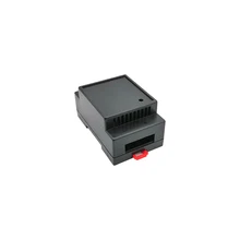 

LK-DR06 Electronic Instrument Enclosures Cable Terminal Plastic Din Rail Enclosure Junction Box 88x55x44mm