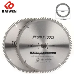 10inchWood Carbide Saw Blade Cutting Disc 100/120Teeth Dremel Woodworking Aluminum Cut Off Wheel Power Rotating Tool Accessories
