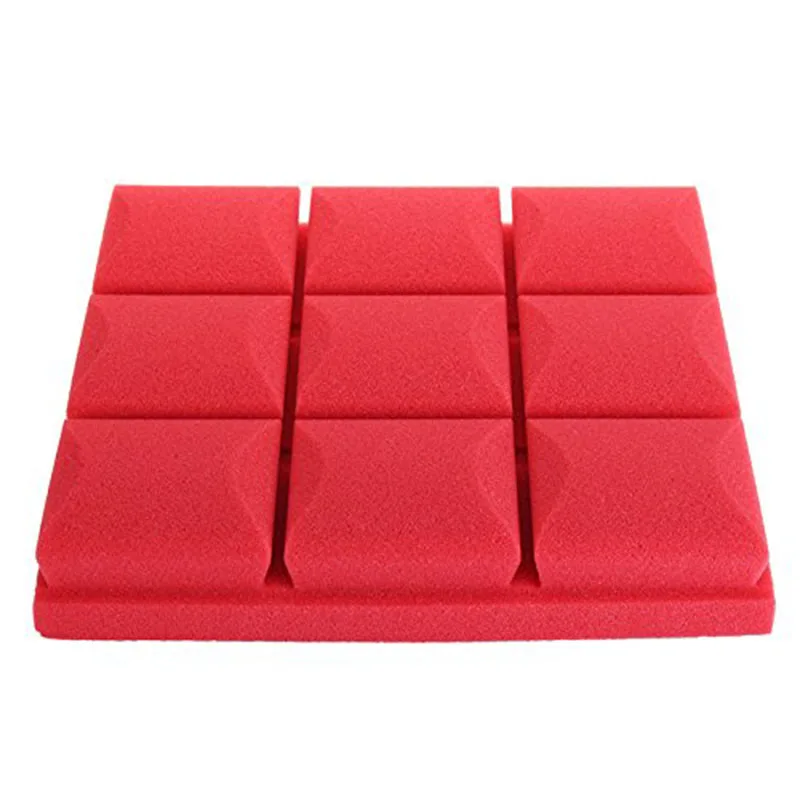 FULL-30X30X5cm Звукоизоляционная губка Акустическая Звукоизоляция звукоизоляция звукопоглощение для Ktv аудио комната-про аудио оборудование части