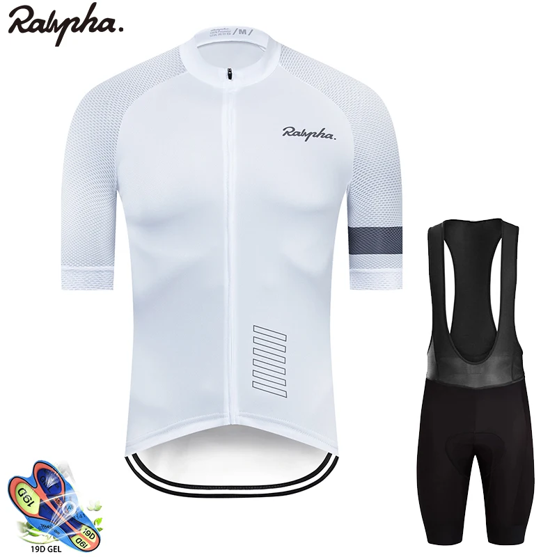 Raphaing Pro Team Велоспорт Джерси наборы одежда для велоспорта Ropa Ciclismo Hombre летняя гоночная велосипедная одежда велосипедная Униформа Новинка - Цвет: 5