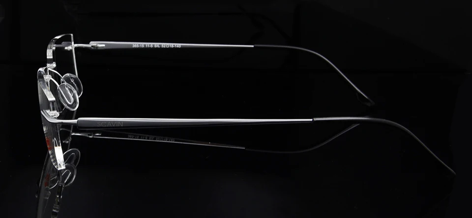 Sorbern Brand Men's Rimless Eyeglasses Pure Titanium Glasses Frame for Men Ultralight Memory Prescription Glasses oculos de grau