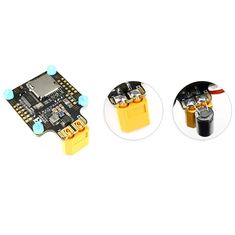 matek Systems BetaFlight F405-CTR Контроллер полета встроенный PDB OSD 5 V/2A BEC ток Сенсор для радиоуправляемых моделей