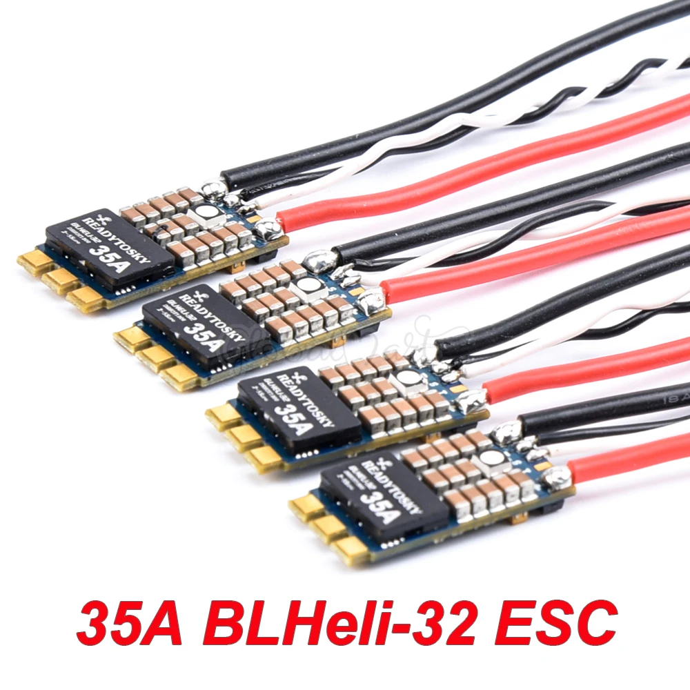 NEW 35A BLheli-32 32bit ESC Built-in LED Support Dshot1200 Multishot for FPV RC Racing Quadcopter Model Spare Part Frame