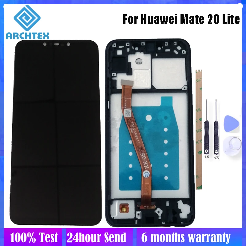 6 3 дюйма для Huawei Mate 20 Lite экран SNE LX1 ЖК дисплей + сенсорный с рамкой дигитайзер