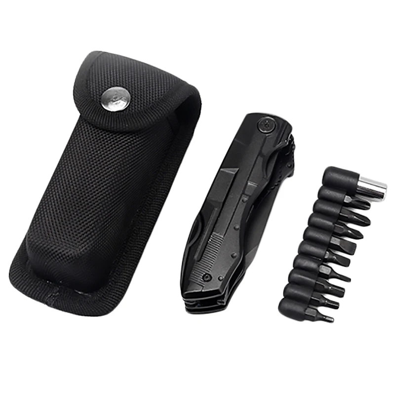 

10-In-1 Multitool Pliers Outdoor Camping Multi-Purpose Folding Knives