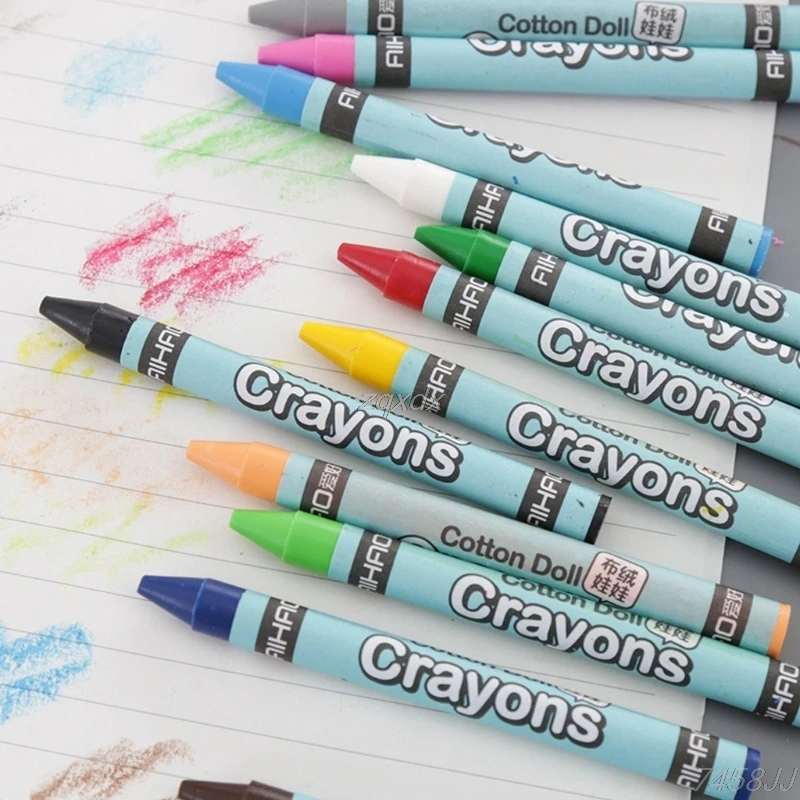 1 Набор восковой карандашной палочки детские краски для рисования эскизов художественный инструмент