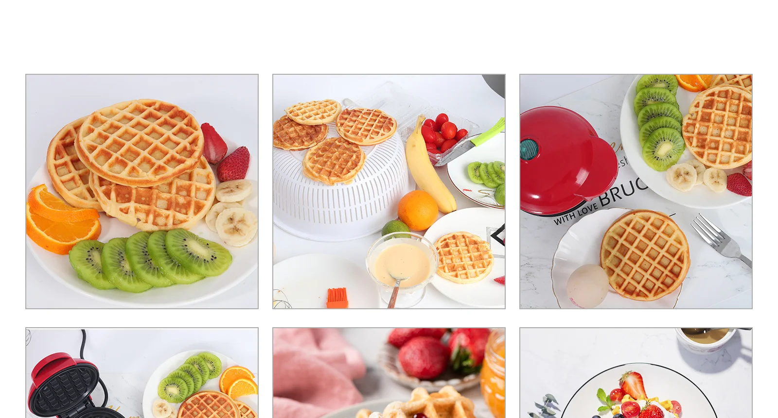 The Latest Portable Home Mini Breakfast Machine Waffle Maker In 2021