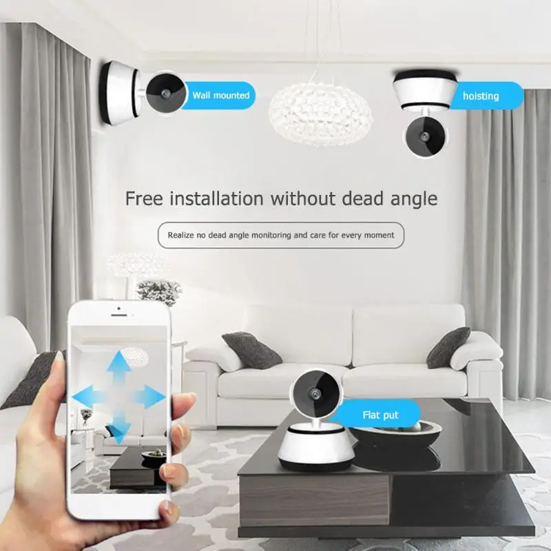 ALLOYSEED 720 P HD Wifi IP камера сетевая инфракрасная ночное видение беспроводная детский